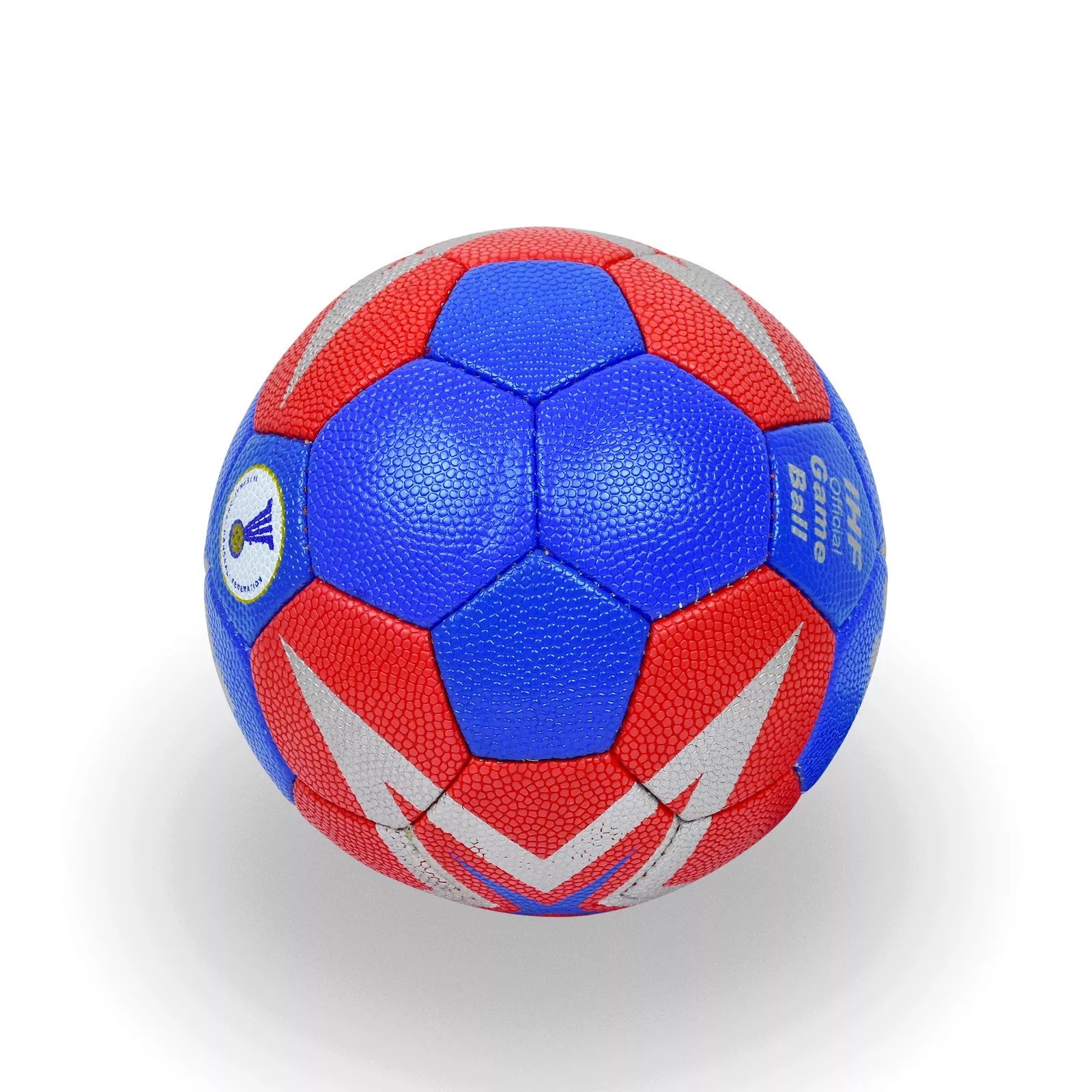 Мяч гандбольный CLIFF N3 (красно-синий) CF-1184 - фото4
