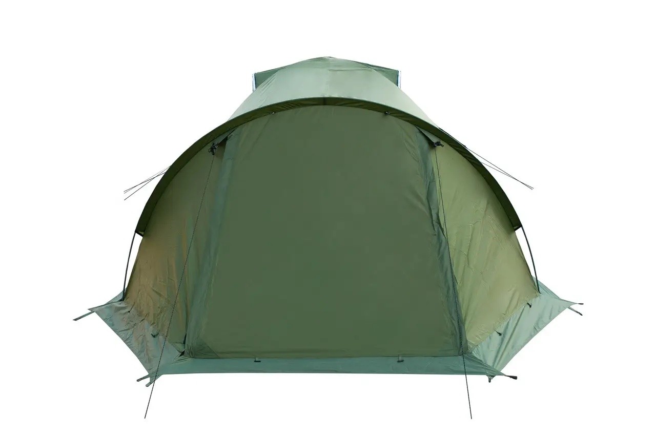 Палатка экспедиционная Tramp Mountain 3 (V2) GREEN - фото3