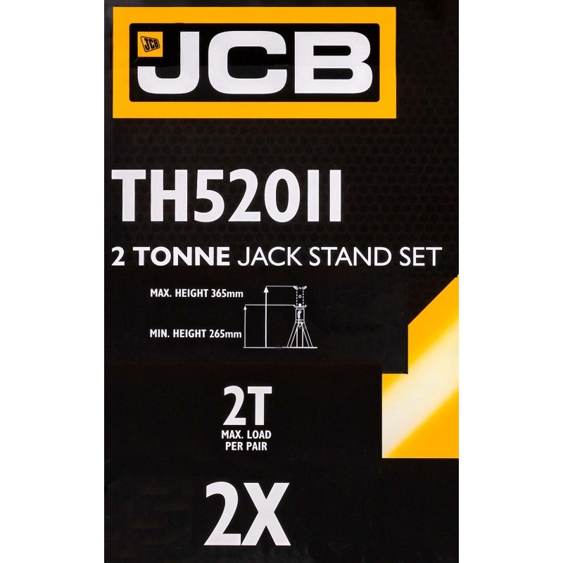 Подставка ремонтная с упорной пятой 2т (h min 265mm, h max 365mm) JCB JCB-TH52011 - фото4