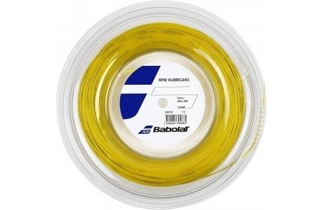 Струна теннисная Babolat RPM Hurricane 1,25/200 м (желтый) (243141-113-125) - фото