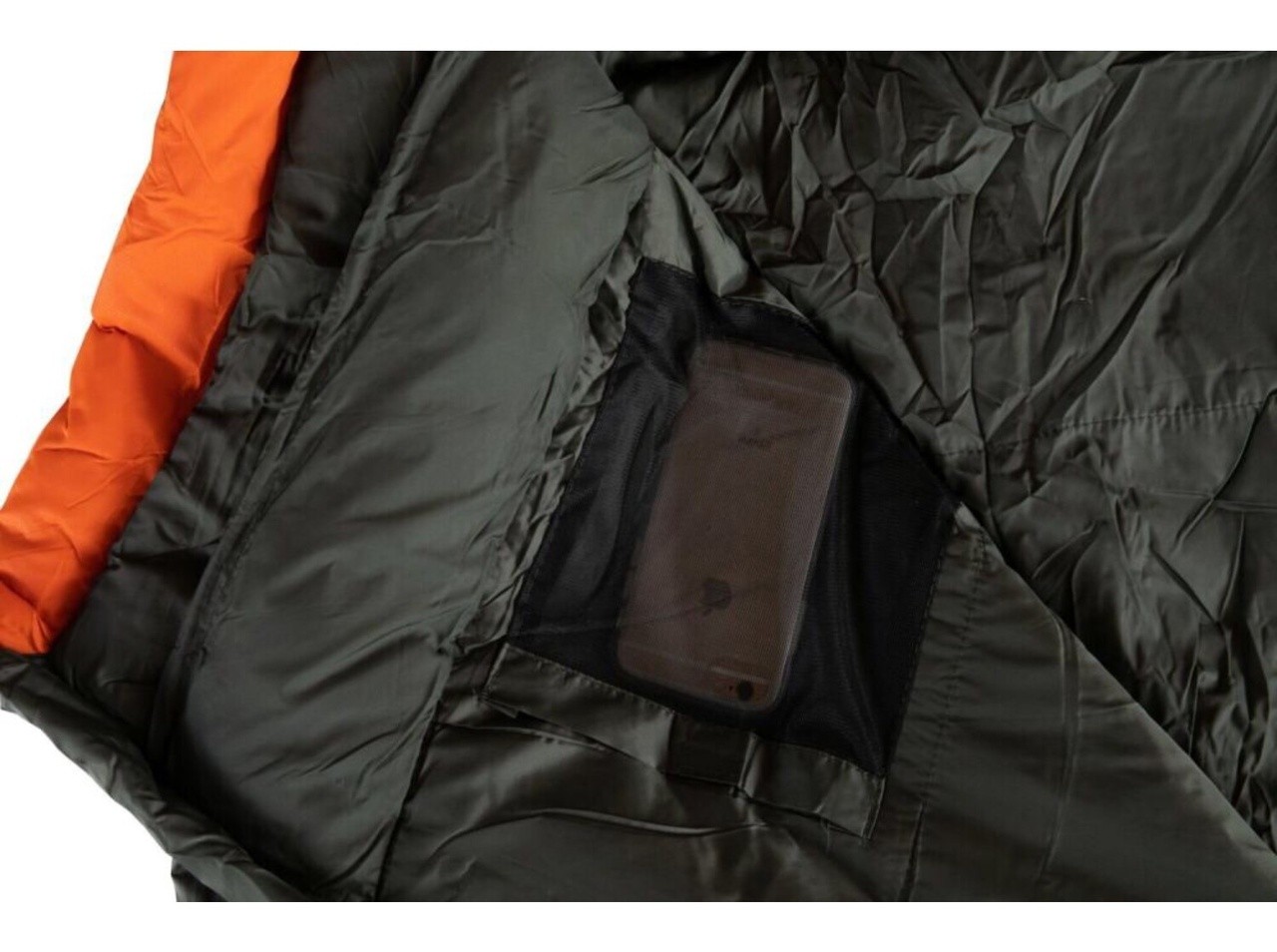 Спальный мешок кокон Tramp Fjord T-Loft Compact Olive 200*80*50 см (-20°C) - фото4