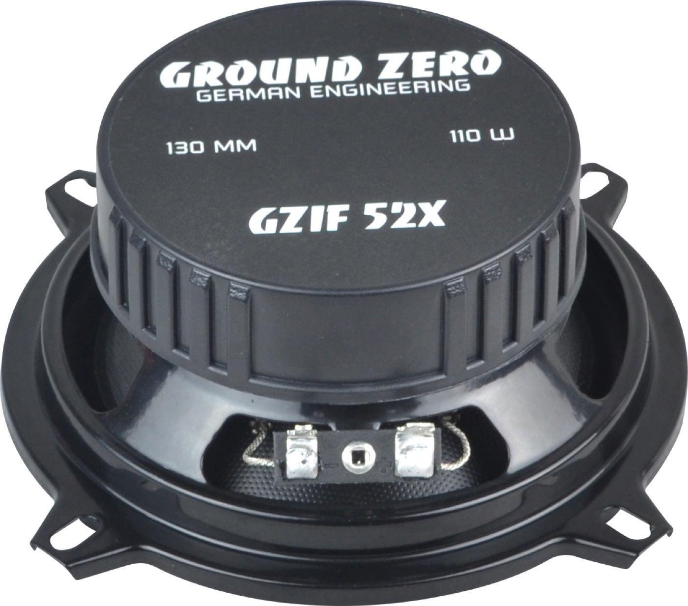 Автомобильная двухполосная коаксиальная акустическая система Ground Zero GZIF 52X - фото4
