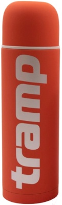 Термос Tramp Soft Touch 1,2 л ( оранжевый ) - фото