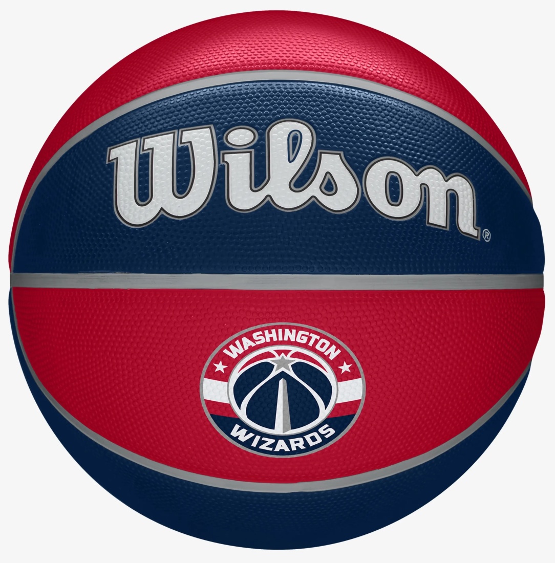Мяч баскетбольный 7 WILSON NBA Team Tribute Washington Wizards - фото