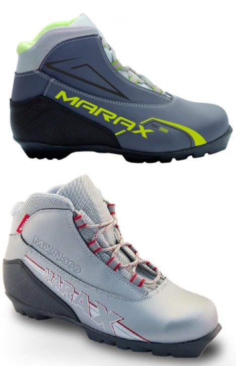 Ботинки лыжные MARAX MXN-300 (NNN, синтетическая кожа), р-р: 37, 38, 39, 40, 41, 42, 43, 44, 45 - фото