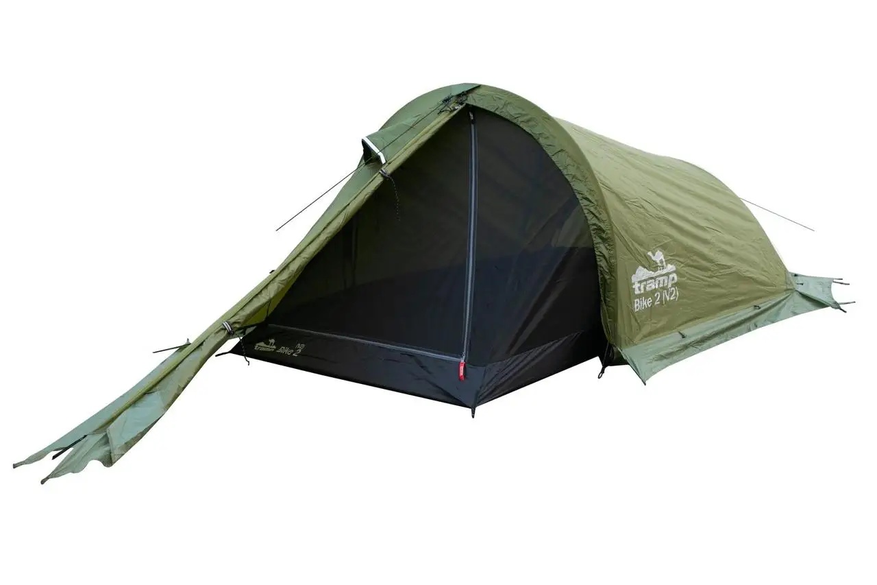 Палатка экспедиционная Tramp Bike 2 (V2) GREEN - фото