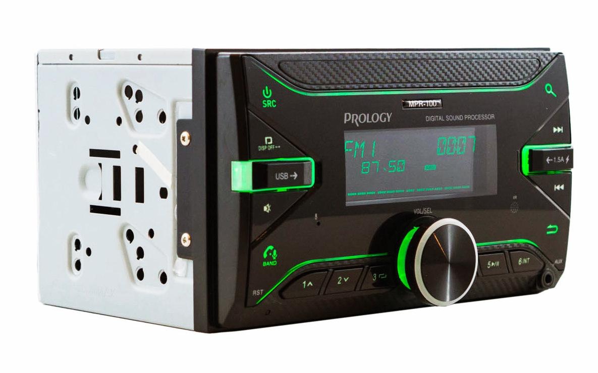 Автомагнитола PROLOGY MPR-100 FM/USB/BT ресивер с DSP процессором - фото5