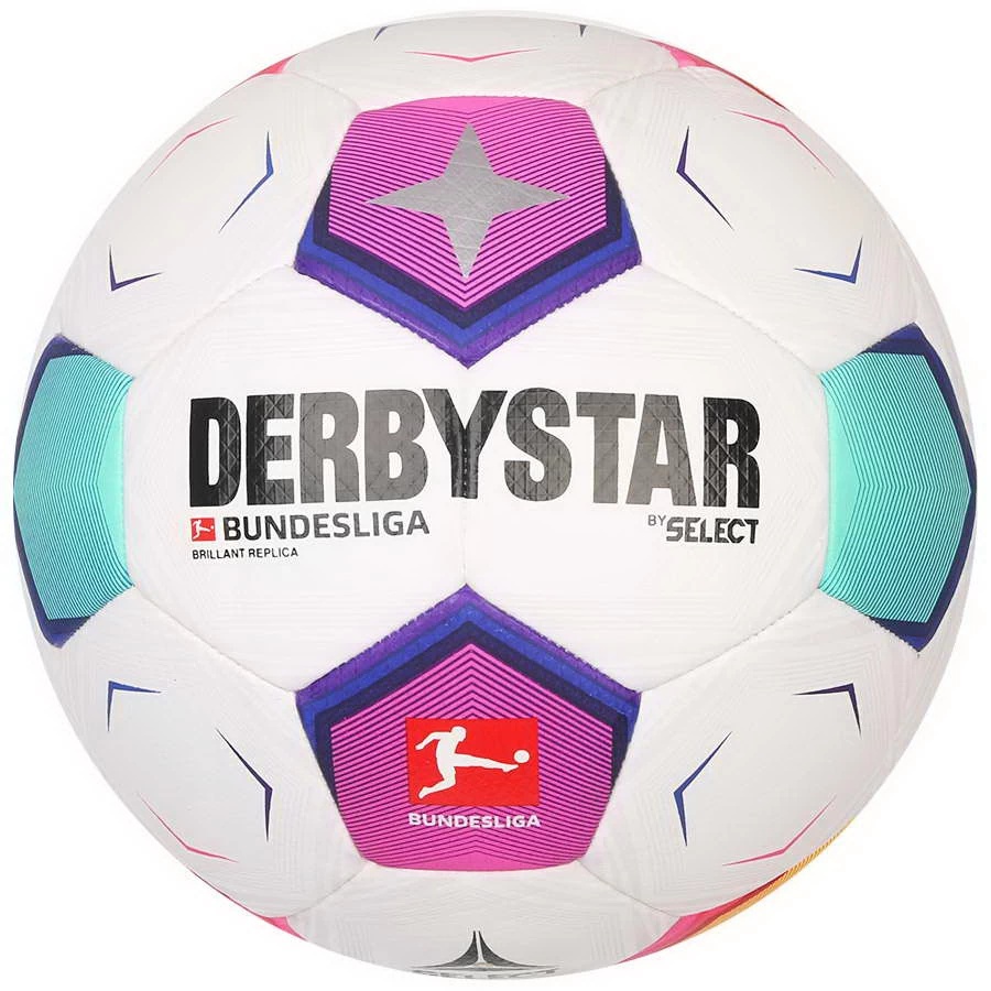 Мяч футбольный 4 Derbystar Bundesliga 23-24 Brilliant Replica - фото
