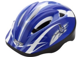 Шлем защитный для роликовых коньков FORA LF-0278-BL, синий - фото