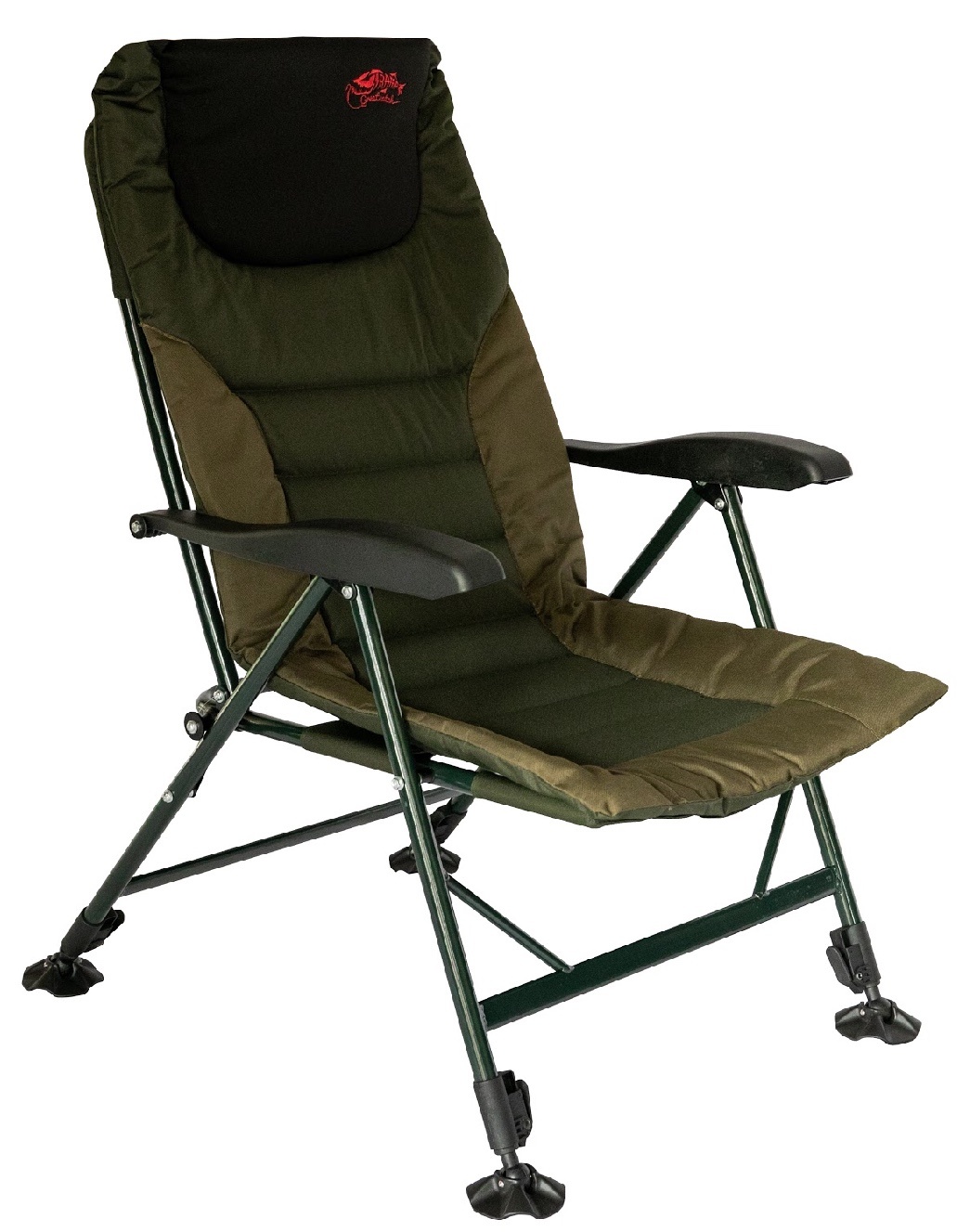 Кресло карповое, фидерное, складное, туристическое, для рыбалки Tramp Deluxe TRF-042 - фото