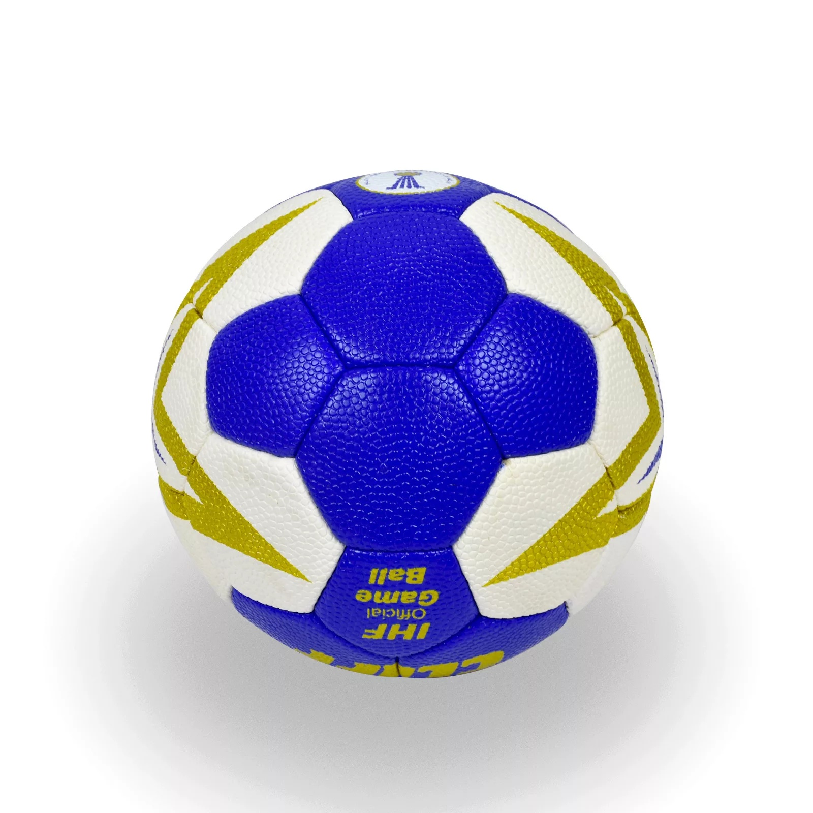 Мяч гандбольный CLIFF N2 (бело-синий) CF-1183 - фото3