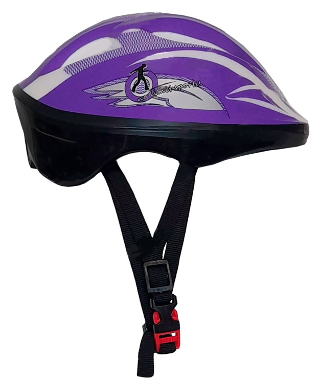 Набор для катания на роликах с защитой Fora LF-905BT-PU фиолетовый (31-34; 35-38) - фото5