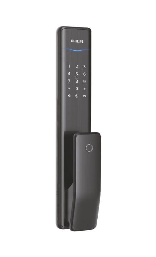 Электронный биометрический дверной замок Philips EasyKey Alpha, чёрный - фото2