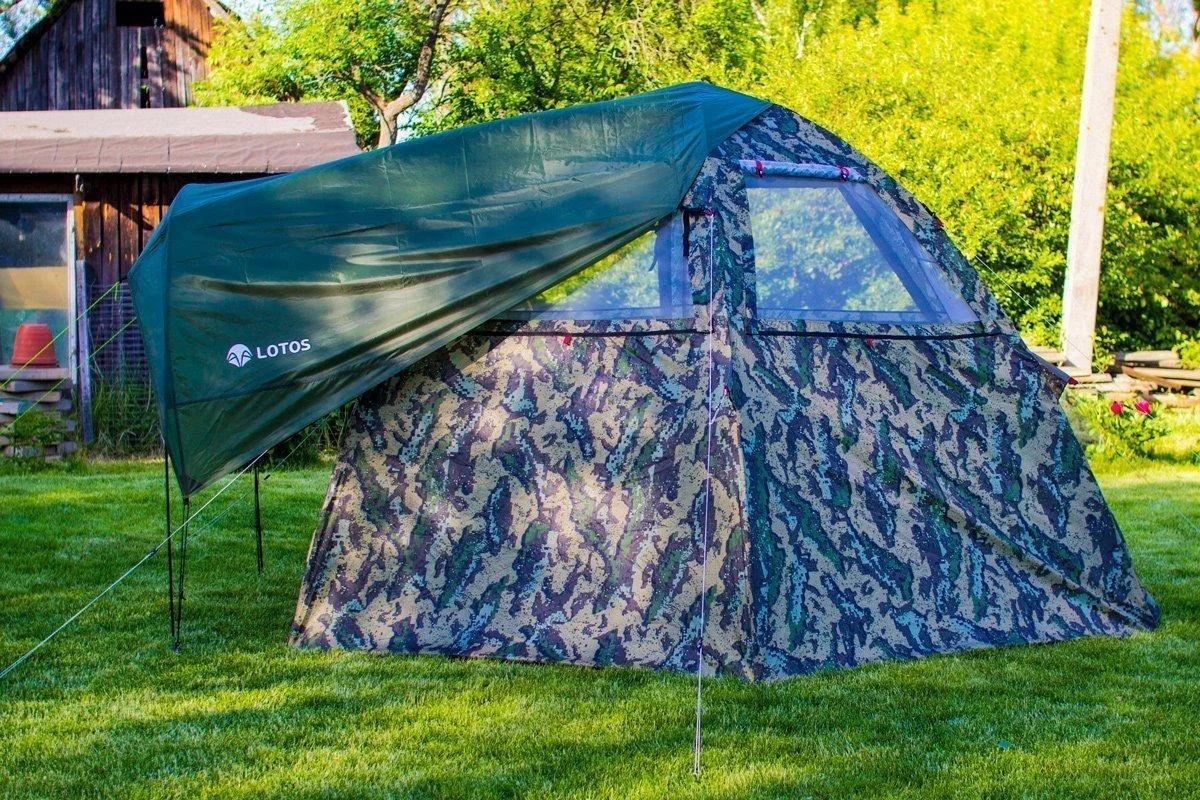 Козырек для летней палатки ЛОТОС-5 - фото