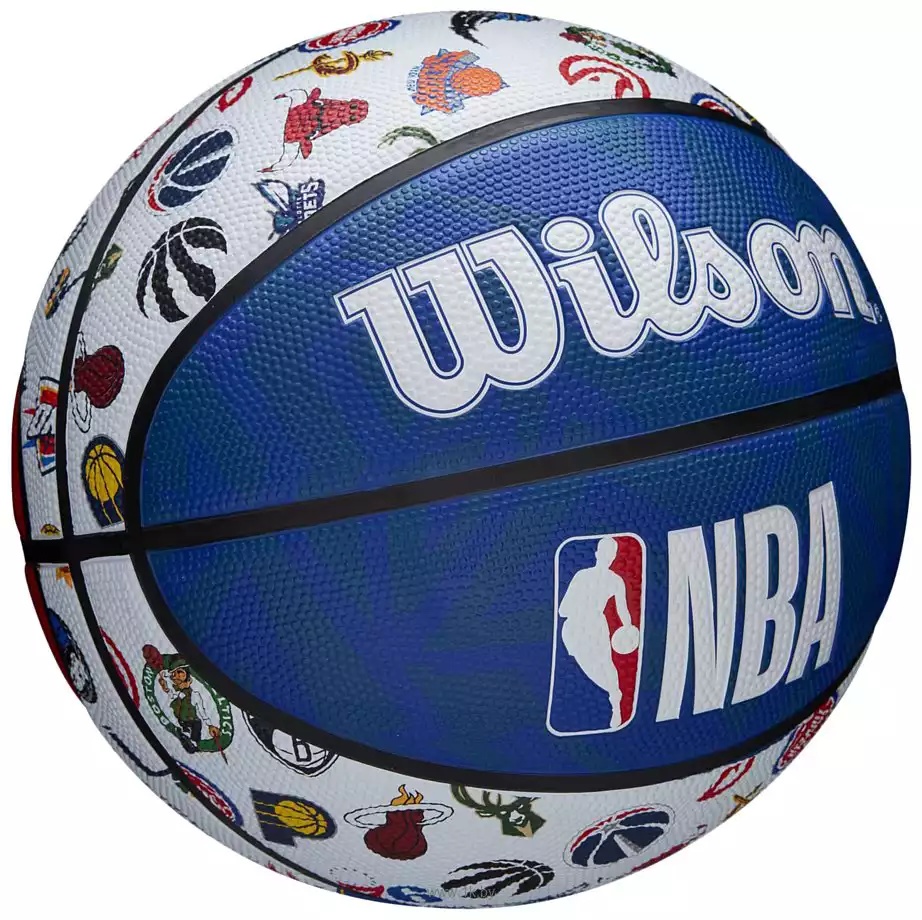 Мяч баскетбольный 7 WILSON NBA All Team Rubber - фото2