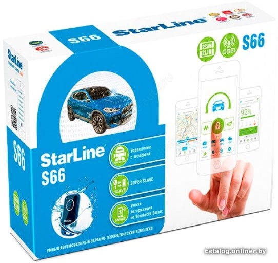 Автосигнализация StarLine S66 BT GSM v2 - фото