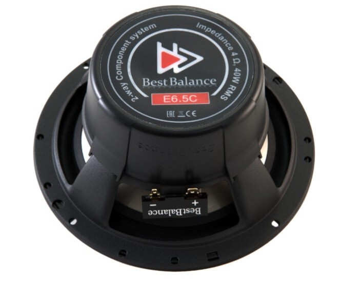 Автомобильная 2-компонентная акустическая система Best Balance E6.5C - фото3