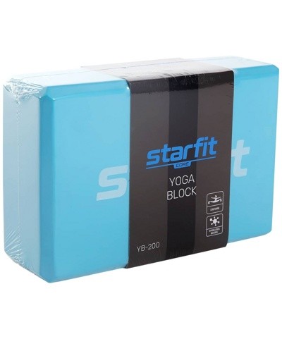 Блок для йоги Starfit Core YB-200 blue - фото