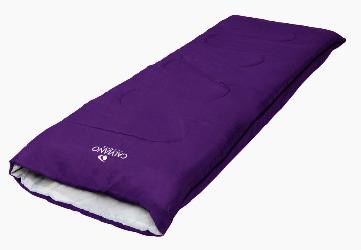 Спальный мешок ACAMPER BRUNI 300г/м2 purple - фото