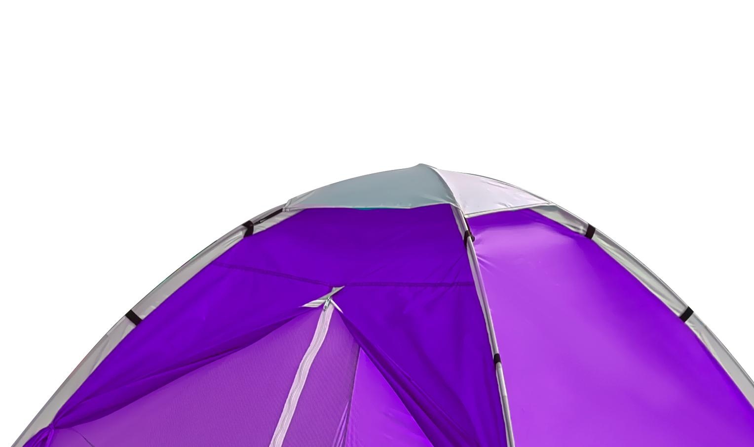 Палатка ACAMPER Domepack 4-х местная 2500 мм purple - фото2