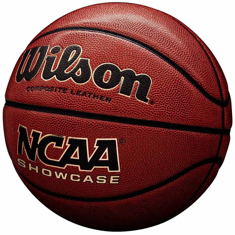 Мяч баскетбольный WILSON NCAA Showcase Brown - фото3
