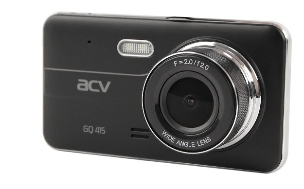 Автомобильный видеорегистратор с 2 камерами ACV GQ 415 - фото