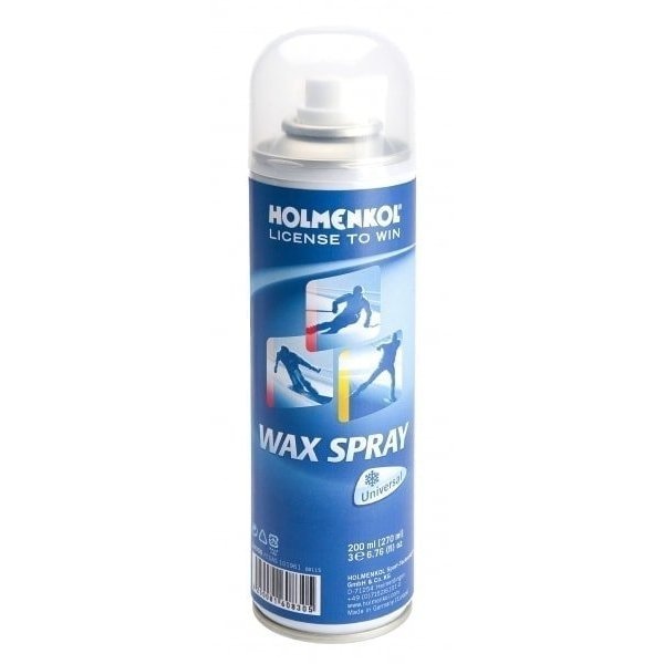 Аэрозоль Holmenkol Natural Wax Spray 200мл воск для смазки скользяка - фото