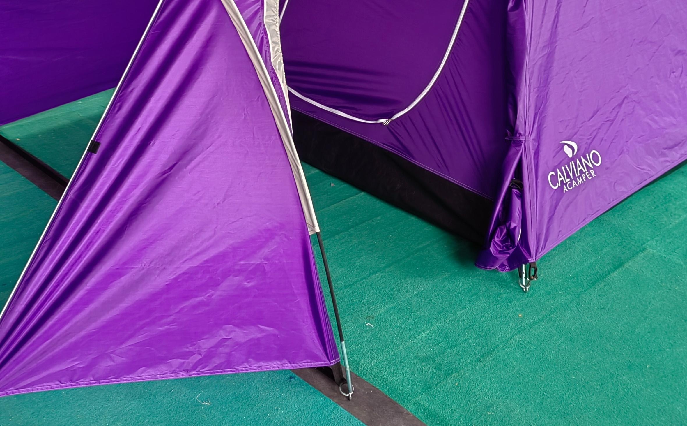 Палатка ACAMPER MONSUN (4-местная 3000 мм/ст) purple - фото4