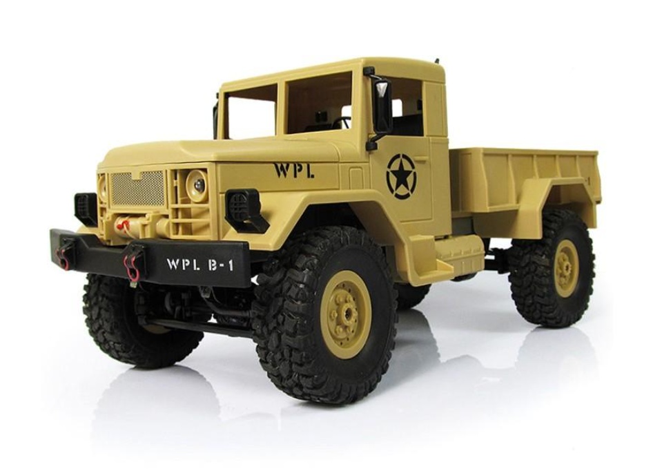 Американский военный грузовик - радиоуправляемая модель, WPL B14 1/16 - фото2