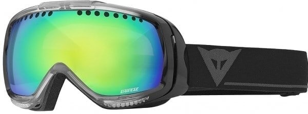 Маска горнолыжная Dainese Vision Air Goggles, black/ml green - фото