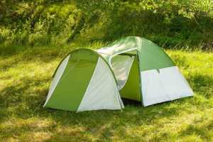 Палатка Acamper Monsun 4 (зеленый) 4-местная 3000 мм/ст - фото