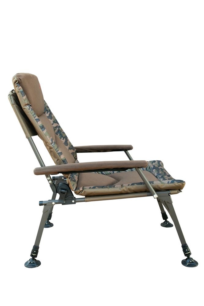 Кресло карповое, фидерное, складное, туристическое, для рыбалки Tramp Royal Camo TRF-071 - фото2