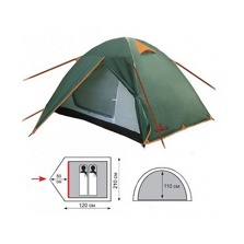 Палатка универсальная TOTEM TREK 2 V2 - фото