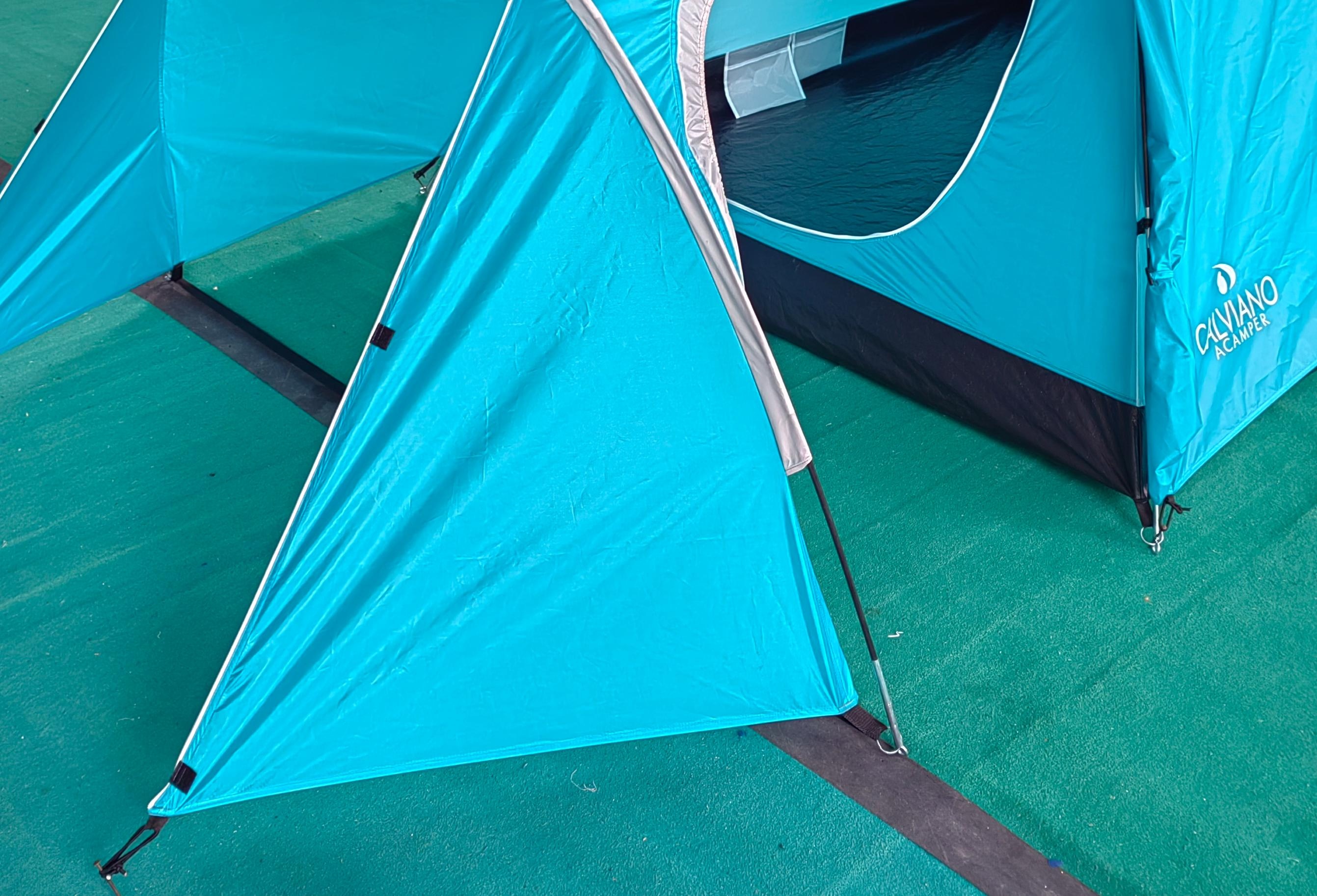 Палатка ACAMPER MONSUN 3 (3-местная 3000 мм/ст) turquoise - фото5