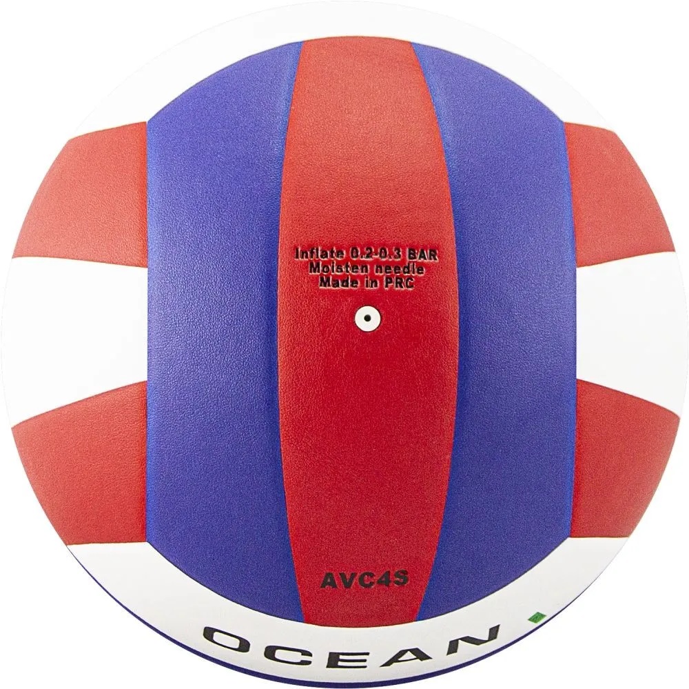 Мяч волейбольный Atemi Ocean, белый/красный/синий, ПУ - фото2