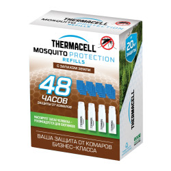 Набор расходных материалов Thermacell Refills (4 газовых картриджа + 12 пластин) с запахом земли - фото