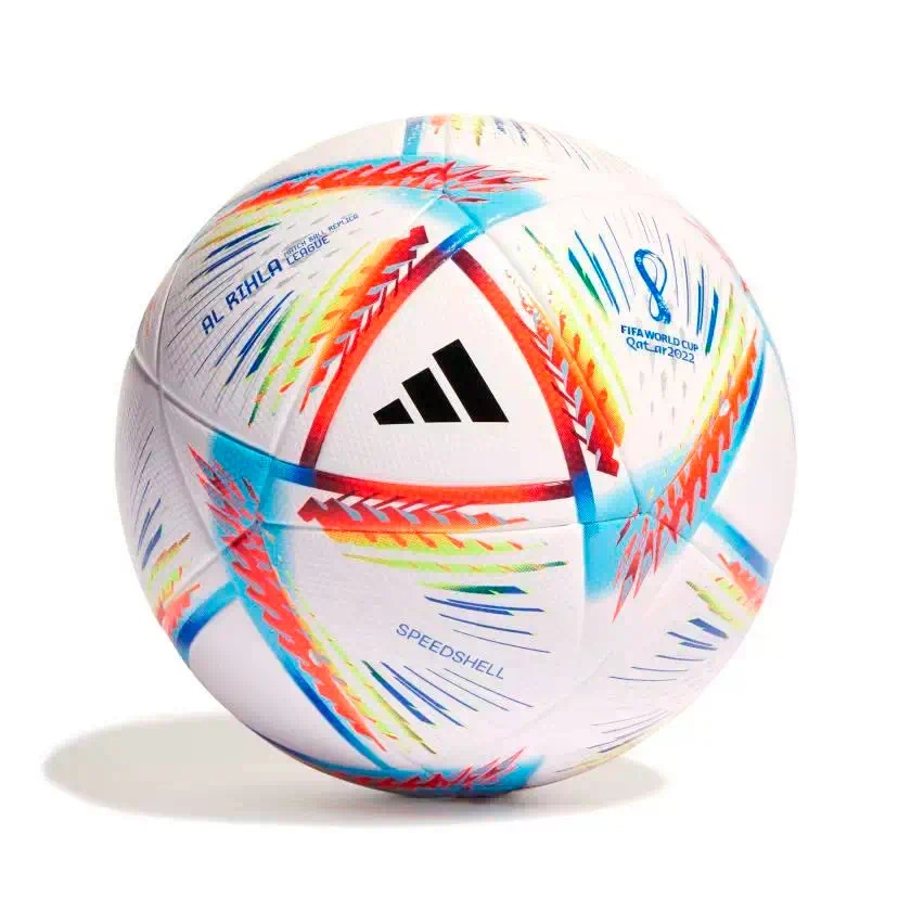 Мяч футбольный 5 ADIDAS WC22 AI Rihla League - фото