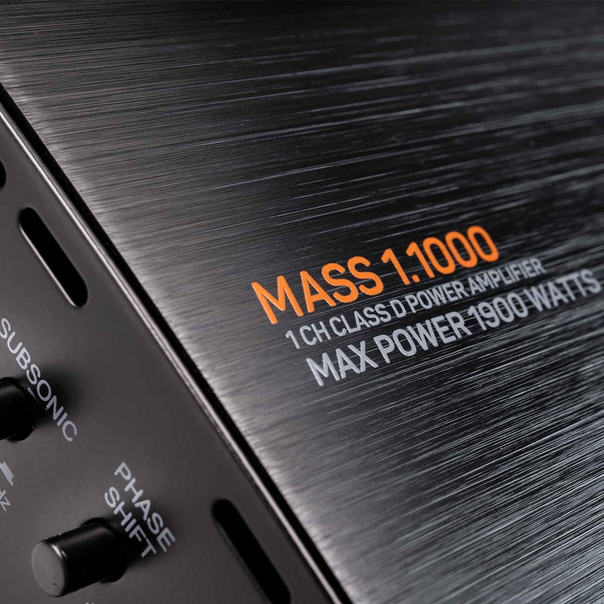 Усилитель мощности одноканальный AMP MASS 1.1000 - фото6