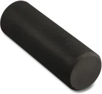 Ролик для йоги INDIGO IN021-BK (45см x 15см), черный - фото