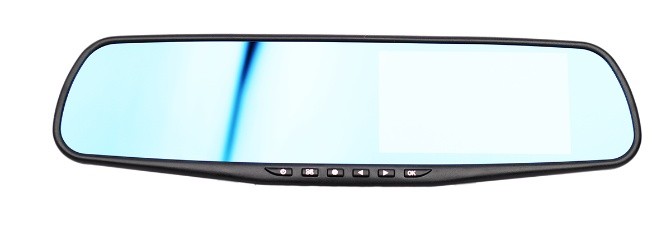 Автомобильный видеорегистратор в зеркале заднего вида с 2 камерамир ACV GQ150 - фото2