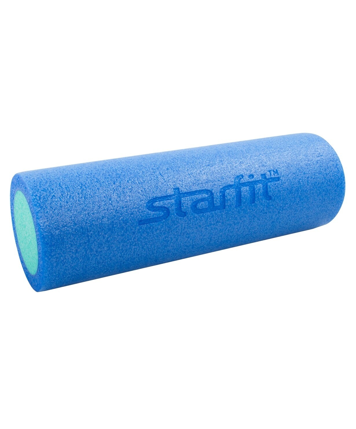 Ролик для йоги STARFIT Core FA-501-C-BL 45см x 15см, синий/голубой - фото