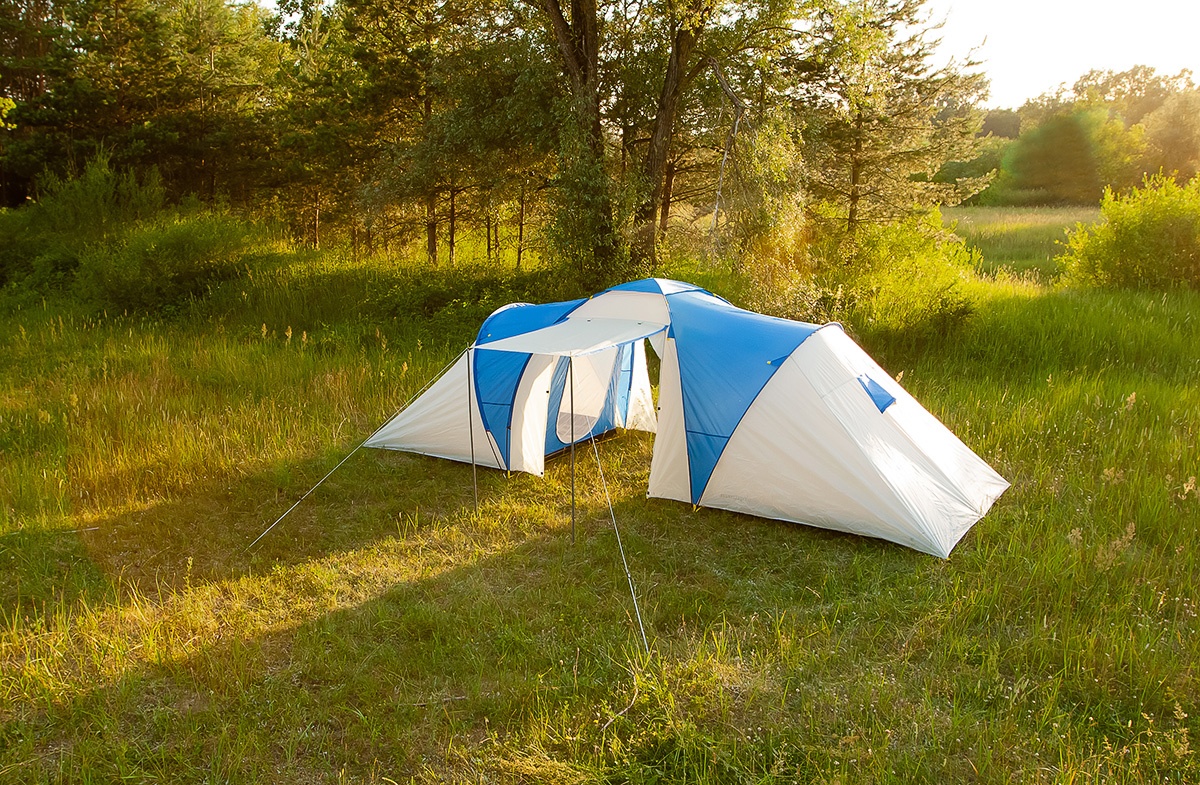 Палатка ACAMPER NADIR 6-местная 3000 мм/ст синяя - фото4