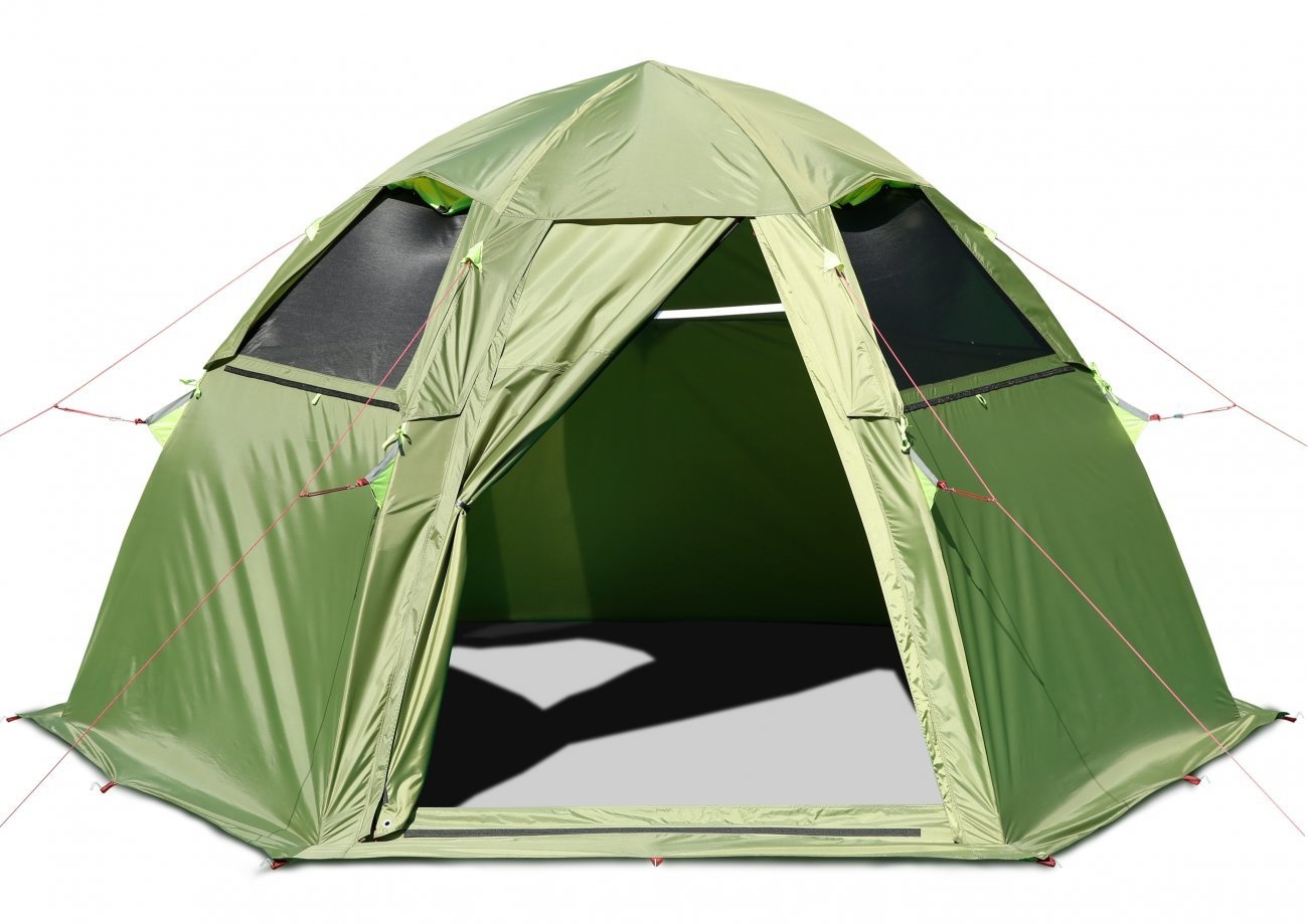 Летняя палатка-шатёр Лотос 5 Мансарда М (2022) - фото