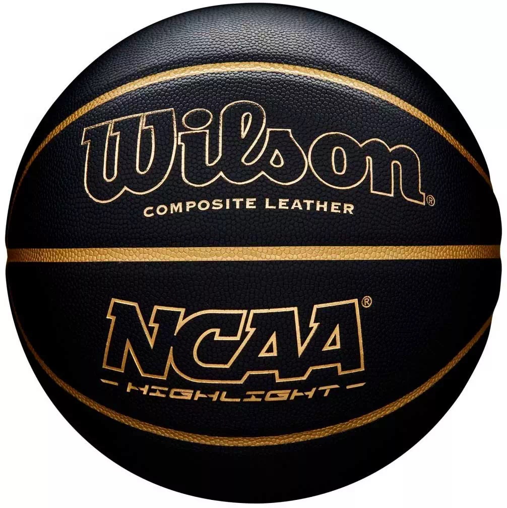 Мяч баскетбольный 7 WILSON NCAA Highlight Gold - фото