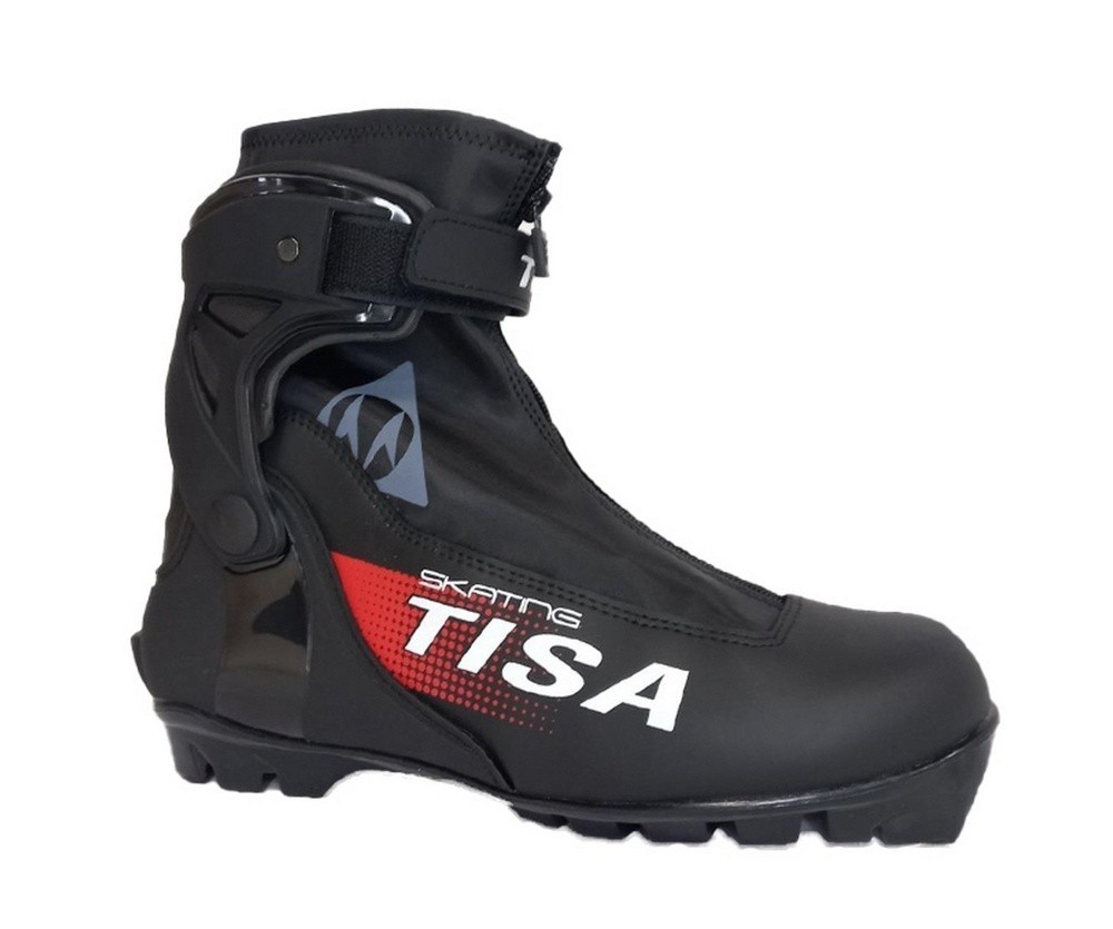 Ботинки для беговых лыж TISA Skate NNN (размеры 40, 41, 42, 45, 46, 47) - фото