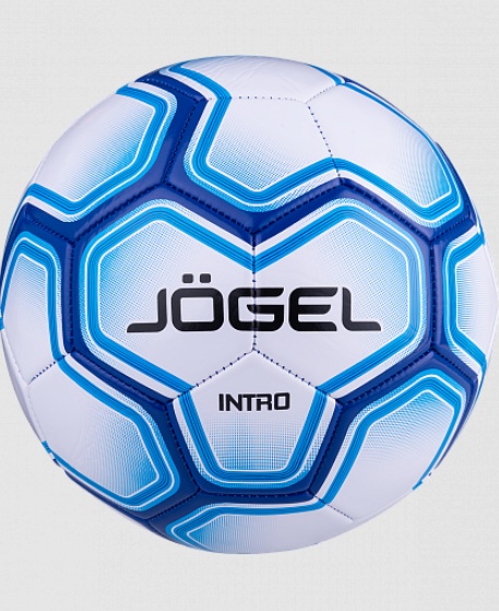 Мяч футбольный Jogel Intro №5 (белый) (JGL-17587) - фото
