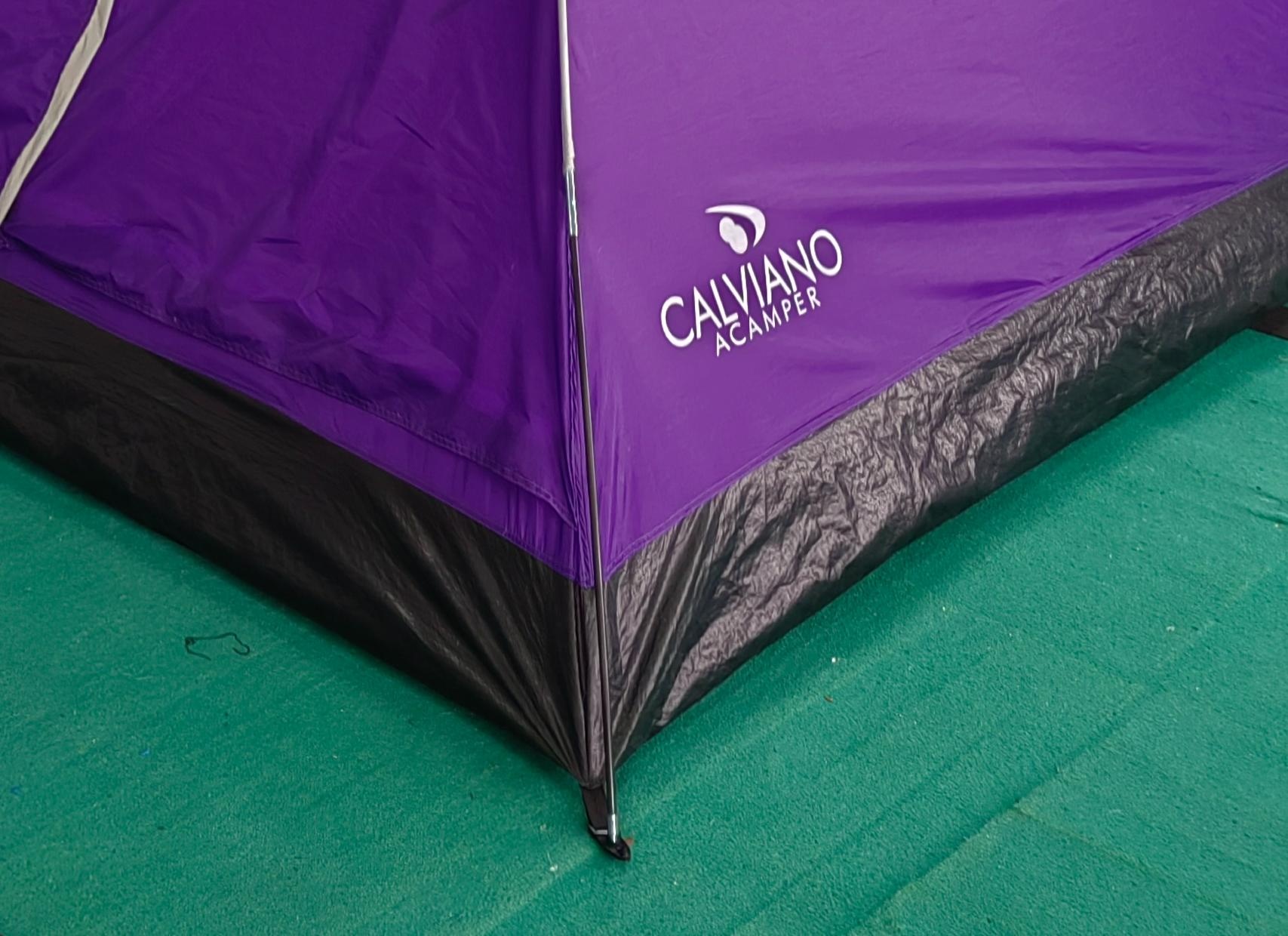 Палатка ACAMPER Domepack 4-х местная 2500 мм purple - фото4