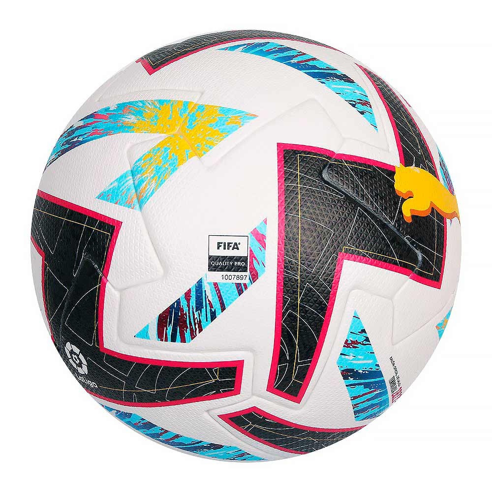 Мяч футбольный 5 PUMA Orbita Laliga FIFA Pro 2022-23 - фото5