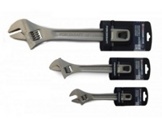 Ключ разводной Profi CRV 10''-250мм (захват 0-30мм), на пластиковом держателе FORCEKRAFT FK-649250 - фото