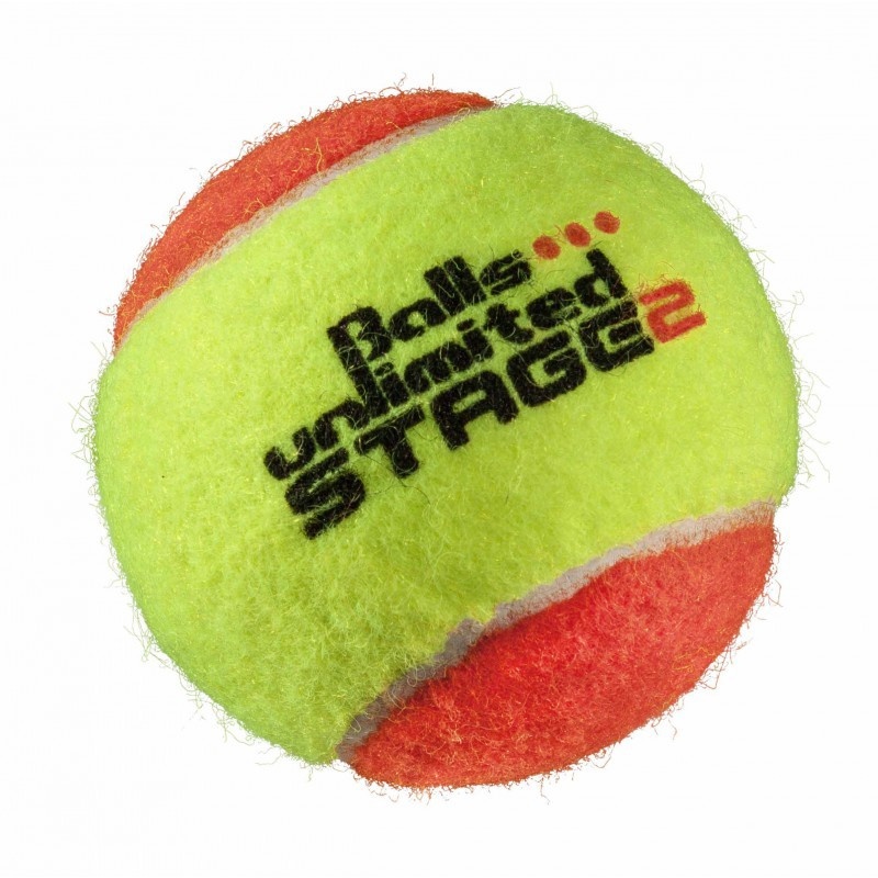 Мячи теннисные Balls Unlimited Stage 2 Orange (12 шт. в упак.) BUST212ER - фото2